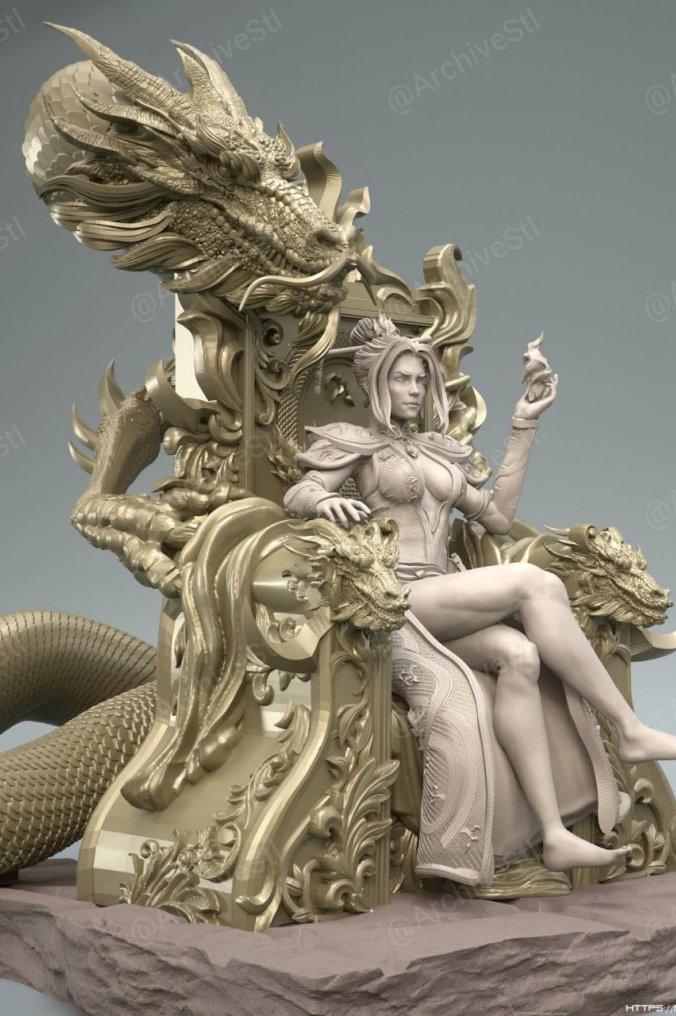 火龙(Fire Dragon) 3D打印图纸